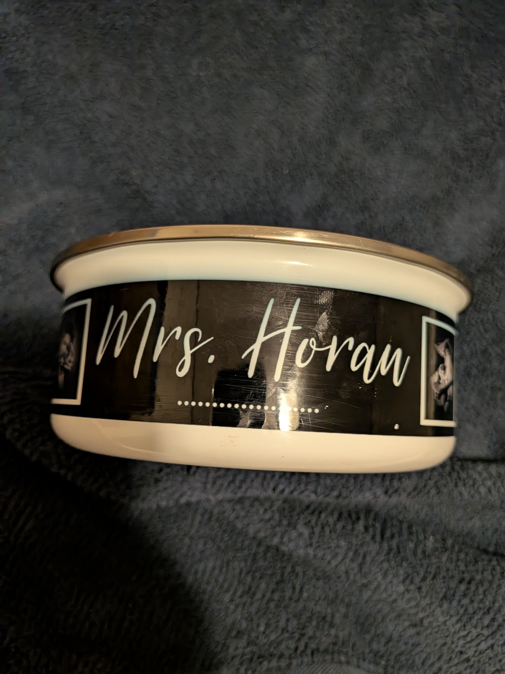 Custom Made "Mrs. Horan" Bowl ♥️